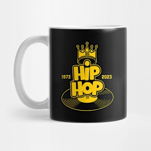 FIFTY YEARS OF HIP HOP (yellow) Mug